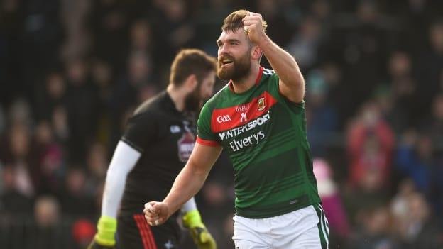 Aidan O Shea netted a goal for Mayo against Kildare.