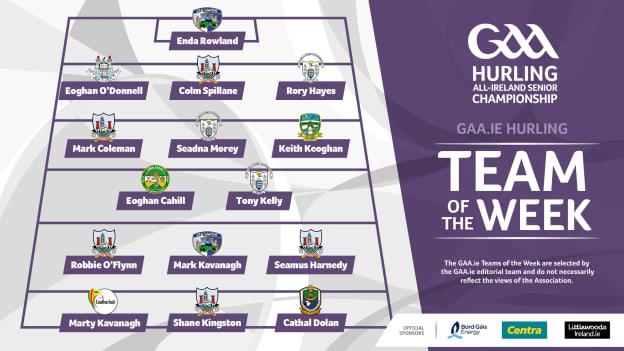 GAA.ie Hurling Team of the Week.