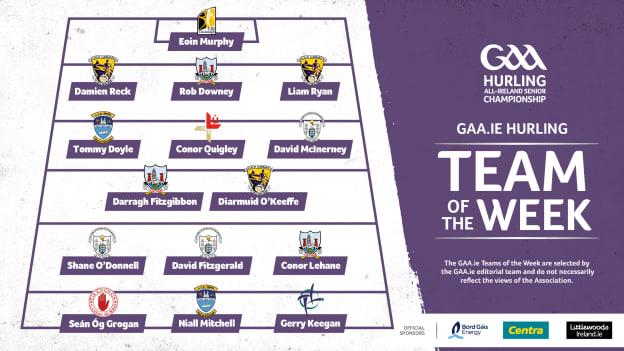 This week's GAA.ie Hurling Team of the Week.