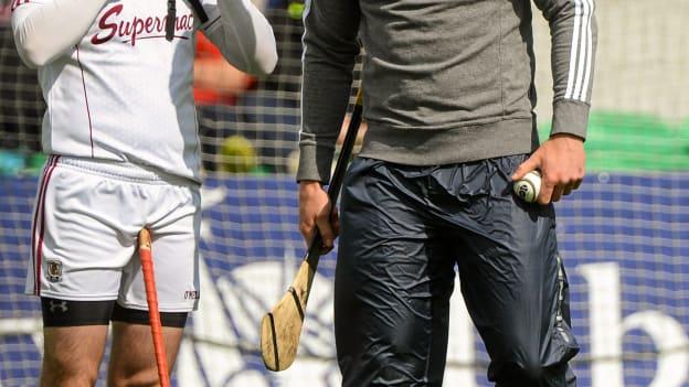Former Galway goalkepeers Colm Callanan and James Skehill.