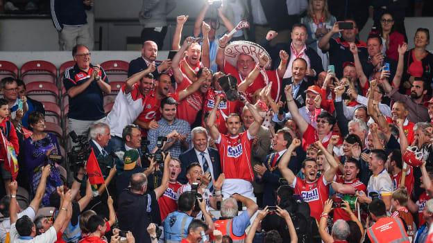 Stephen McDonnell captained Cork to Munster SHC glory in 2017.