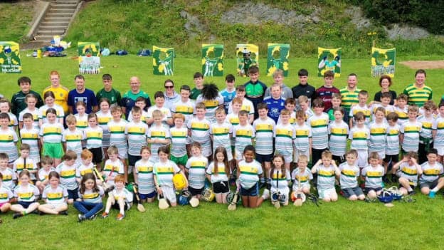 Around 100 children  took part in the inaugural Castleblayney Hurling Summer Camp this year.