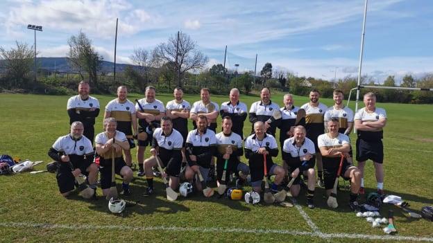 The 'Social Slashers', Saul GAA club's social hurling team. 