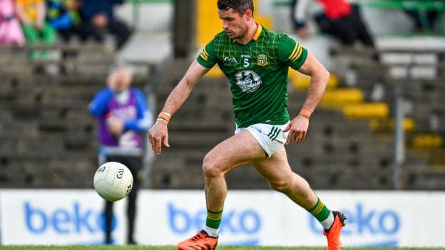 Donal Keogan remains an influential figure for Meath. Photo by Tyler Miller/Sportsfile