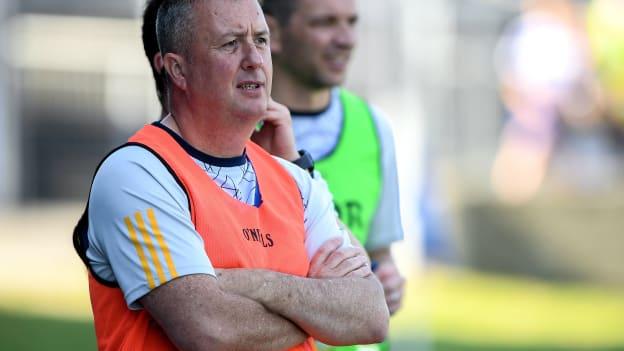 Carlow football team manager, Niall Carew. 