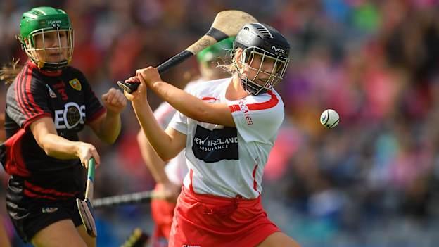 Caitriona Collins bagged a goal for Cork against Down in the All Ireland Intermediate Final at Croke Park.
