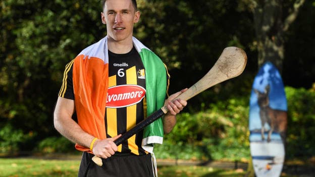 Kilkenny captain Cillian Buckley pictured ahead of the Wild Geese Trophy match against Galway in Sydney on November 11.