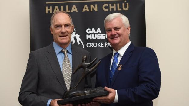 John O Keeffe was inducted to the GAA Museum Hall of Fame last Thursday.