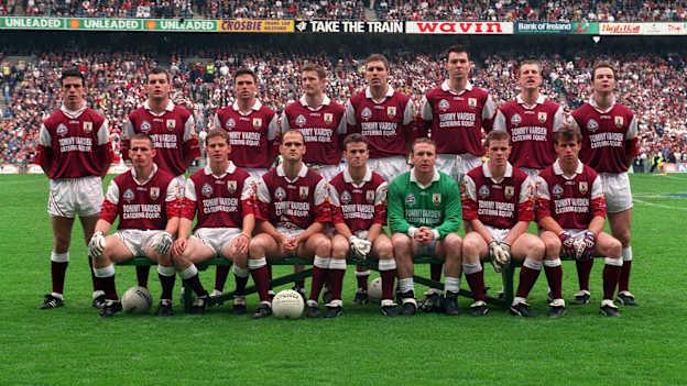 The 1998 All-Ireland winning Galway football team. 