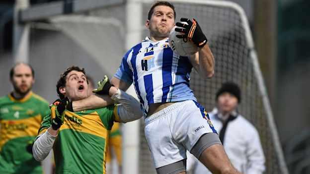 Conal Keaney, Ballyboden St Endas, in action against Donal Lynch