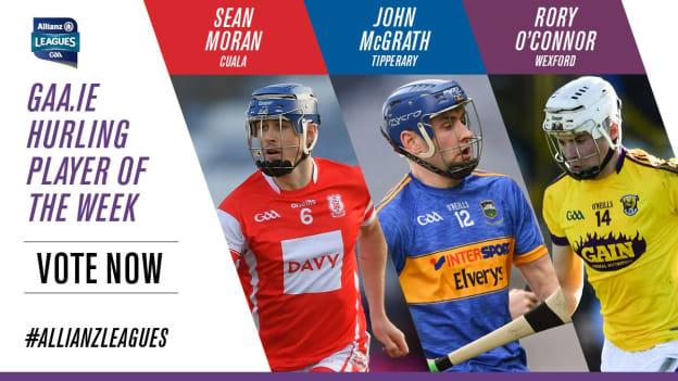 GAA.ie Hurler of the Week nominations.