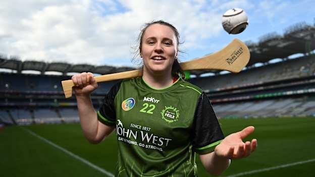 John West Féile Ambassador and Cork Camogie player Amy Lee in attendance during the John West Féile 2022 Launch at Croke Park in Dublin.