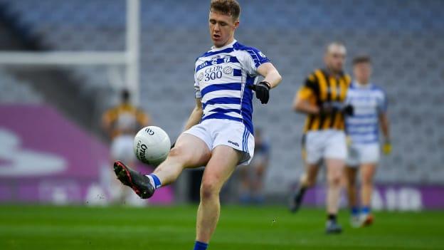 Brian Byrne during the AIB Leinster Senior Club Football Semi-Final against Shelmaliers.