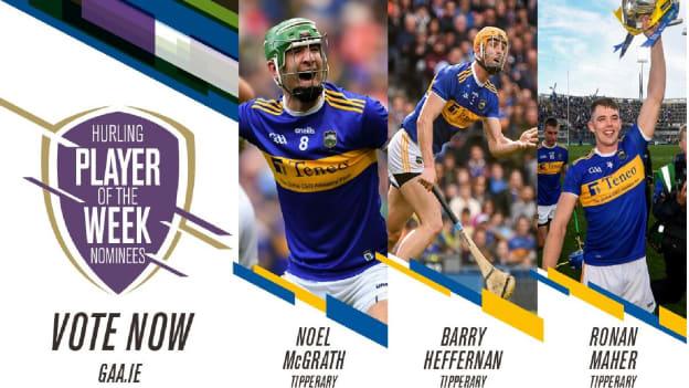 GAA.ie Hurler of the Week nominations.