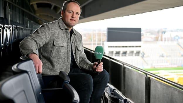 Football analyst Michael Murphy in attendance at the 2024 GAAGO match schedule launch at Croke Park in Dublin. Fans can avail of 38 exclusive matches in Ireland for €69 up until December 31st". Photo by Sam Barnes/Sportsfile. 