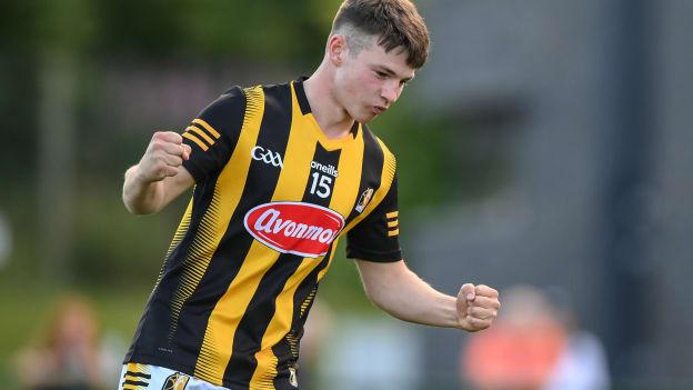 Kilkenny's Rory Monks celebrates.