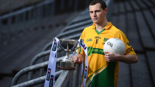 Clann na nGael's Philly Garry pictured ahead of the AIB Leinster Junior Club Football Championship Final.