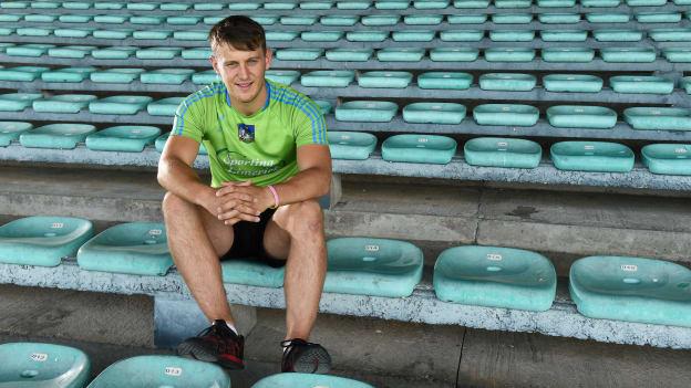Tom Morrissey pictured at a press briefing ahead of Limerick's All Ireland SHC Semi-Final against Cork.