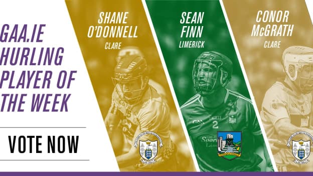 Hurler of the Week nominees.