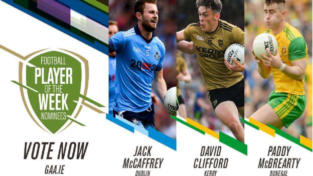 GAA.ie Footballer of the Week nominations.