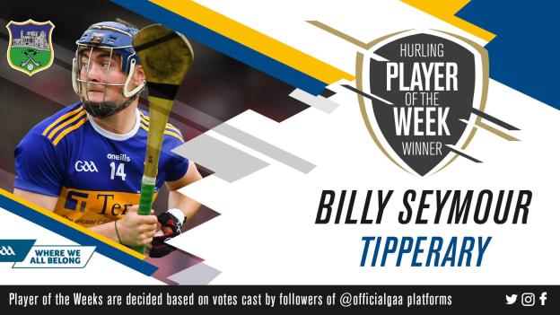 GAA.ie Hurler of the Week Billy Seymour.