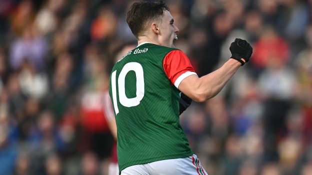 Roscommon U-20 player Conor Hand was impressive for St. Brigid's today, scoring twice.  