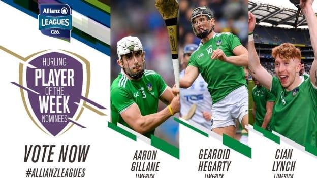 GAA.ie Hurler of the Week nominations.