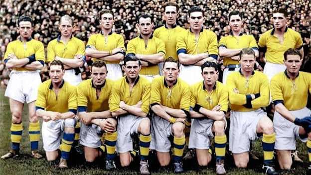 Roscommon's 1943 All-Ireland winning team. 