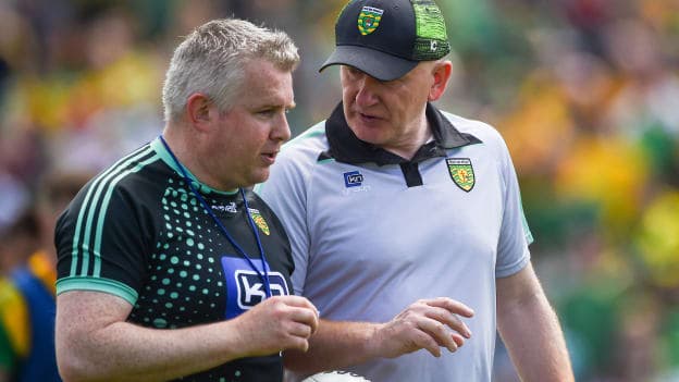 Jamie Brennan enjoys working under Donegal coach Stephen Rochford and manager Declan Bonner.