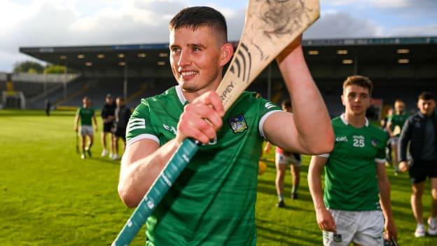 Gearoid Hegarty of Limerick following the Munster GAA Hurling Senior Championship Semi-Final match between Cork and Limerick at Semple Stadium in Thurles, Tipperary. 