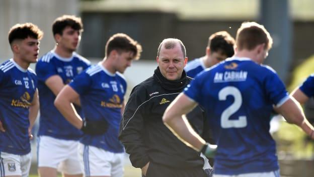Cavan senior football manager Mickey Graham.