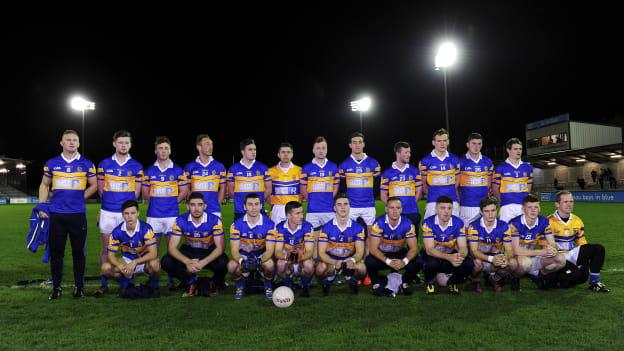 The Castleknock panel before their Dublin SFC Semi-Final victory against St Judes.