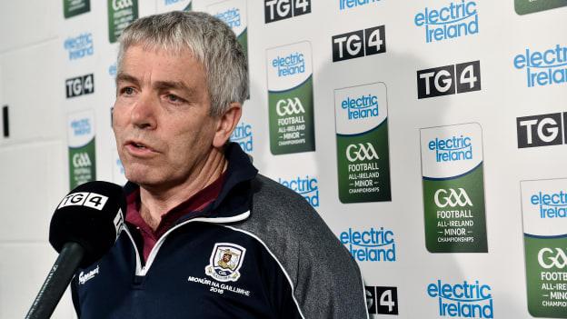 Galway minor football manager Stephen Joyce.