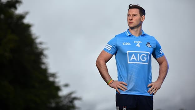 Philly McMahon of Dublin during the GAA All-Ireland Senior Football Championship Launch at Charlestown in Dublin.