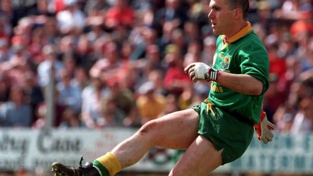 Martin McHugh of Leitrim during the 1998 Connacht Senior Football Championship Semi-Final match between Leitrim and Galway at Páirc Seán Mac Diarmada in Carrick-On-Shannon, Co. Leitrim. 
