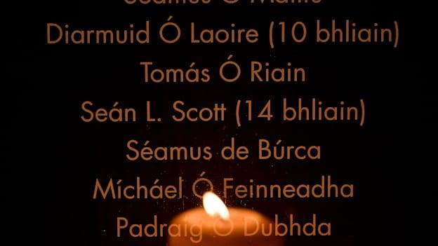 On Saturday evening the lives of the 14 victims of Bloody Sunday will be remembered in a ceremony that will coincide with the lighting of 14 flames in a dedicated area of Hill 16 and a corresponding pillar of light dedicated to each of those who died.  