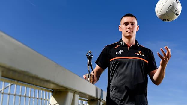 Con O'Callaghan pictured with his PwC GAA/GPA Hurler of the Month award for August. 