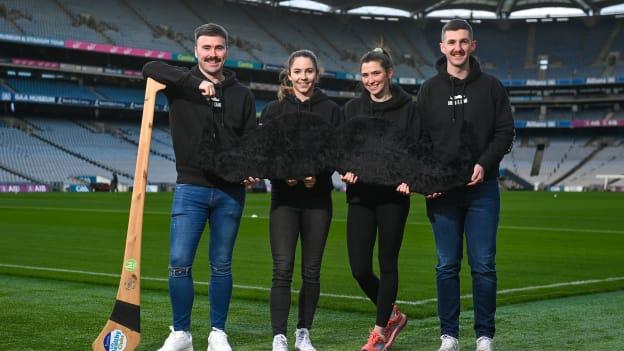 An feachtas ‘Movember Ahead of the Game’ seolta ag Movember i gcomhar le CLG agus Cumann na nImreoirí i bPáirc an Chrócaigh. I láthair ó chlé bhí Martin Stackpoole, Saoirse McCarthy, Carol O'Leary, agus Conor Bohane, áisitheoirí de chuid an fheachtais. 