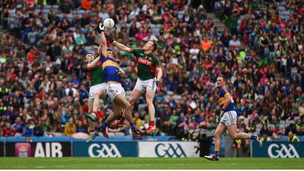 Donal Vaughan during the All Ireland Semi Final win.