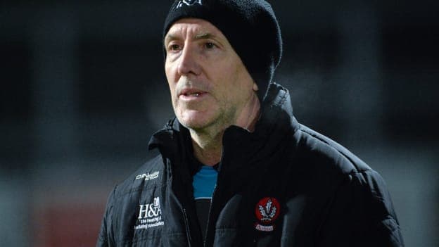 Derry manager Damian Barton.