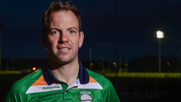 Ireland Shinty/Hurling international joint manager Conor Phelan.