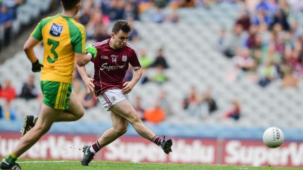 Galway captain Dessie Conneely bagged a goal against Donegal.
