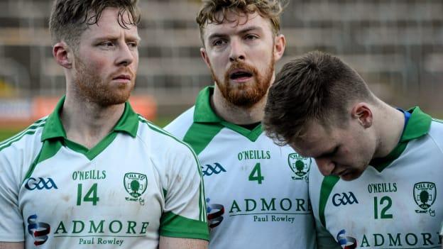Seanie McCormack, Daniel Keogh, and Paddy Kiernan after the 2015 AIB Leinster Club SFC Semi-Final.