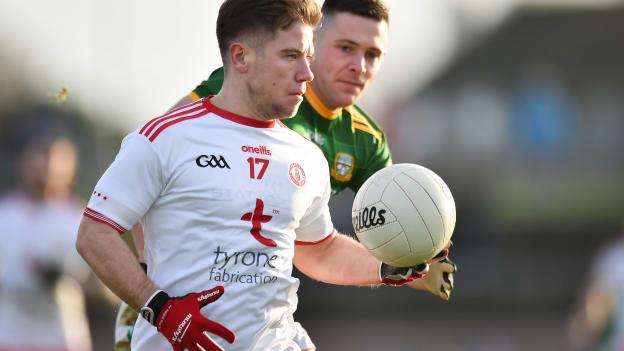 Mark Bradley returned to Tyrone action against Meath on Sunday.