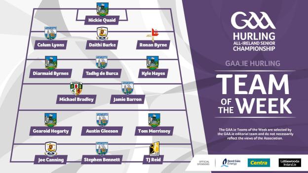 GAA.ie Hurling Team of the Week.
