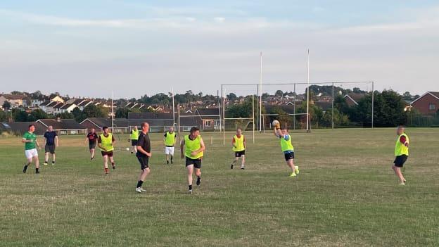 Wednesday evenings have seen large turnouts of Dads and Lads at the Down club. 