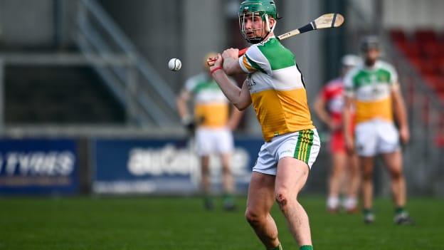 Eoghan Cahill of Offaly during the Christy Ring Cup Round 2B match between Derry and Offaly at Páirc Esler in Newry, Down.
