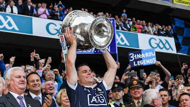 Stephen Cluxton captained Dublin to All Ireland glory in 2017.