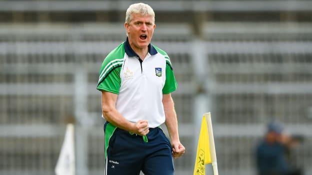 Limerick manager, John Kiely, pictured during the Munster SHC semi-final against Cork. 
