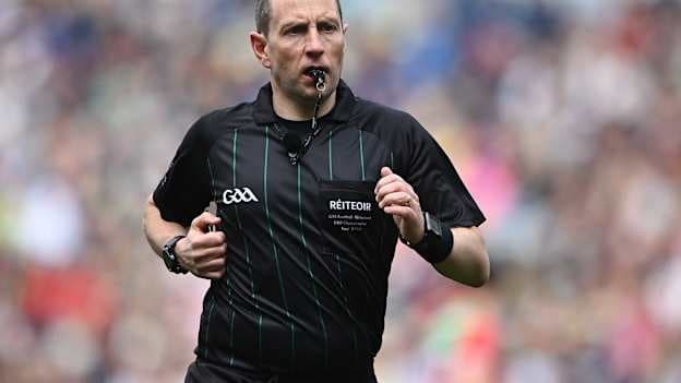 Derek O'Mahoney will referee the 2023 AIB All-Ireland Club SFC Final at Croke Park on January 22.
